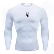 Muška Fitnes Majica Dugi Rukav za Teretanu i Trčanje