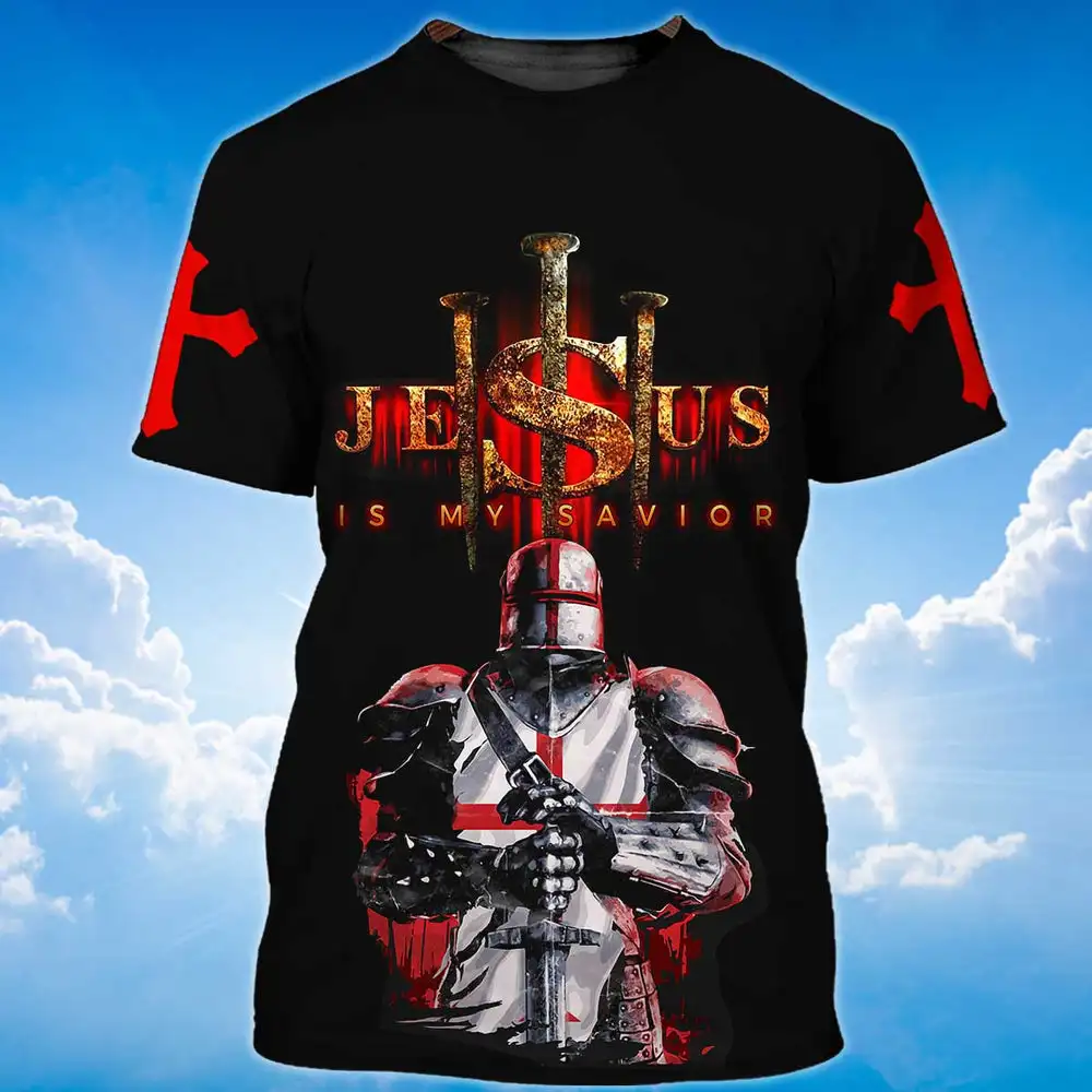 Harajuku 3D Printed Men's T-shirt - Slika 4