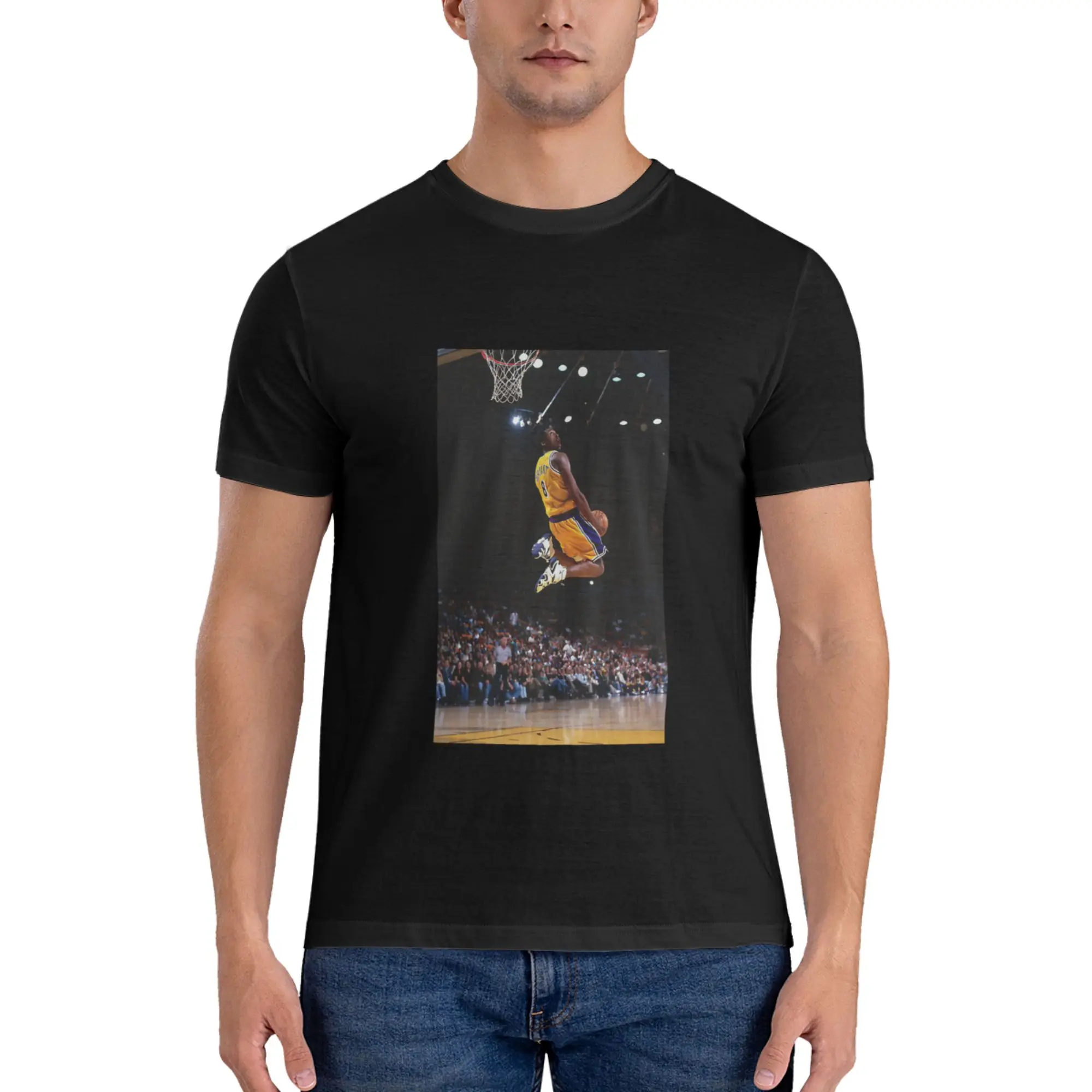 Poster Men's Printed Poster T-Shirt Men's Funny Sport Print - Slika 3
