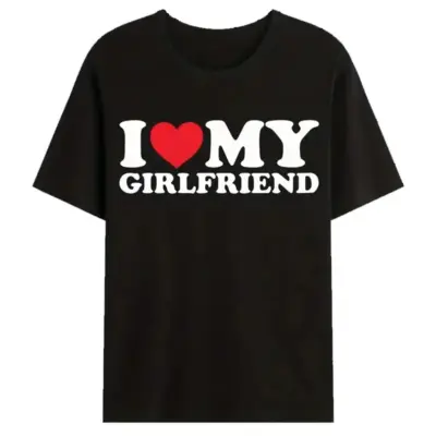 Sporty Love Print T-Shirt for Men