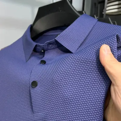 Muška svilenkasta majica kratkih rukava - Polo sa ukusom sladoleda