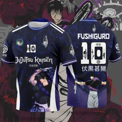 Japan Jujutsu Kaisen Soccer T-Shirt