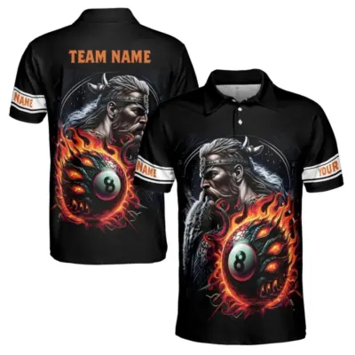 Polo Wolf Skull Shirt Customized Tees