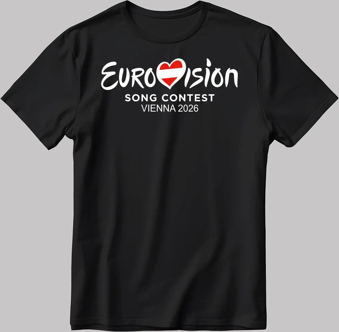 "Letnja pamučna majica Beč Eurosong 2021"