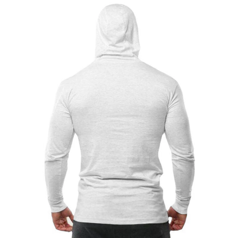 Sport T-shirt Hooded Gym Sweatshirts - Slika 2