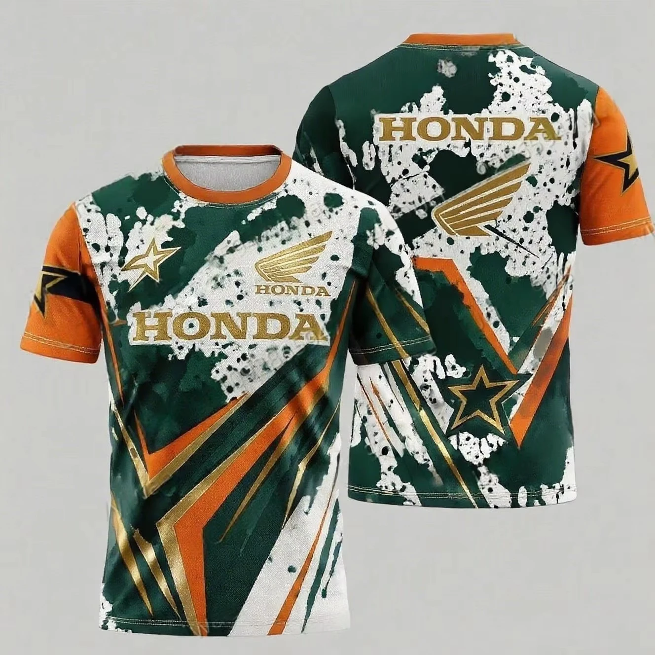 Honda Riding T-shirt Breathable Short Sleeve - Slika 6