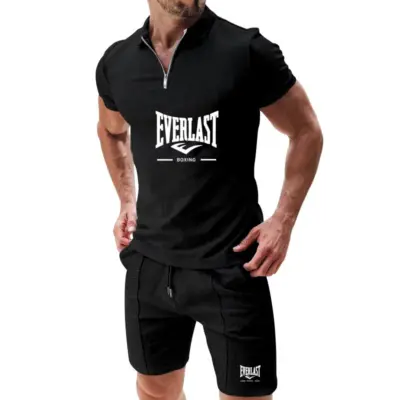 Sporty Summer Polo and Shorts Set