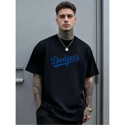 "Muška atletska majica sa Dodgers logom"