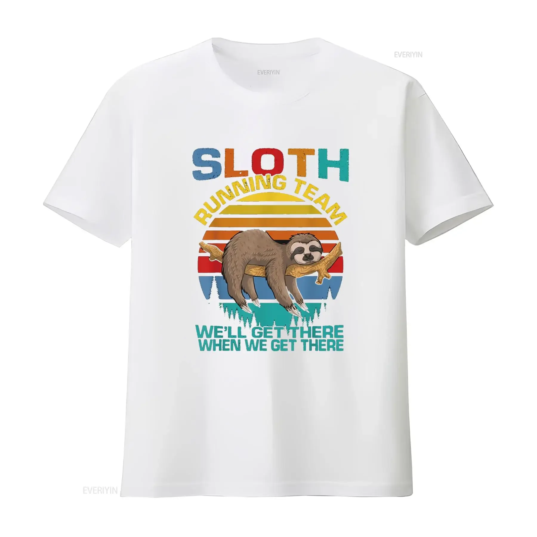 Trka sloth tima - zabavna majica - Slika 4