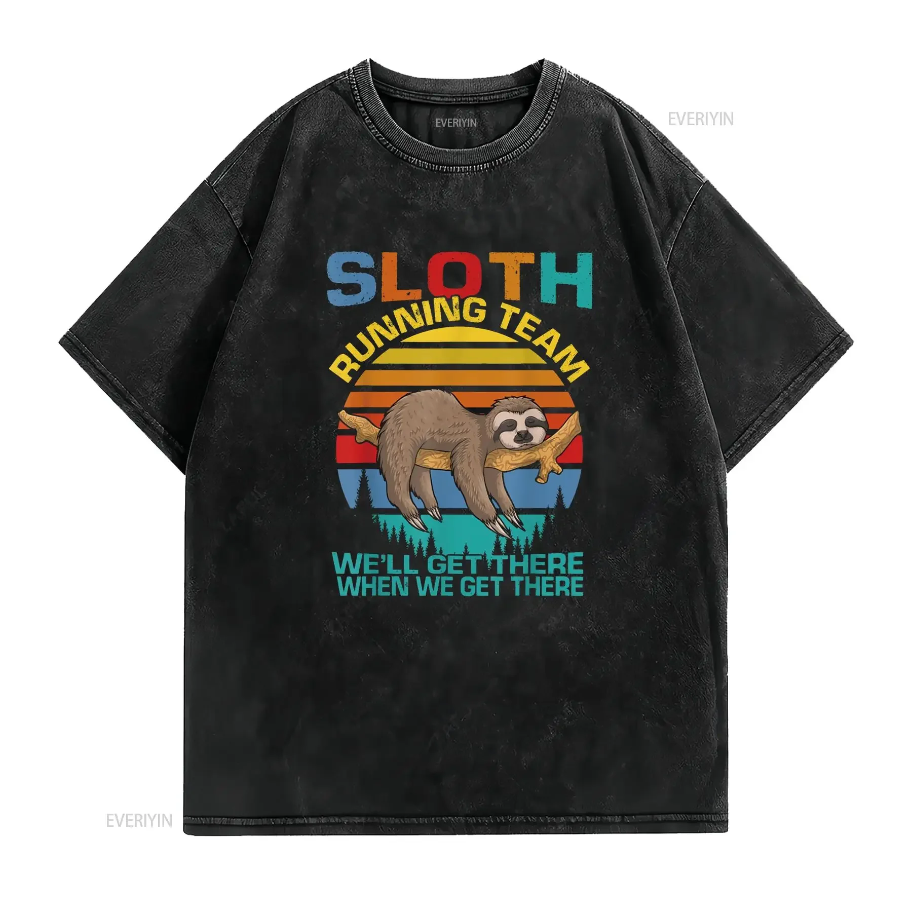 Trka sloth tima - zabavna majica - Slika 2