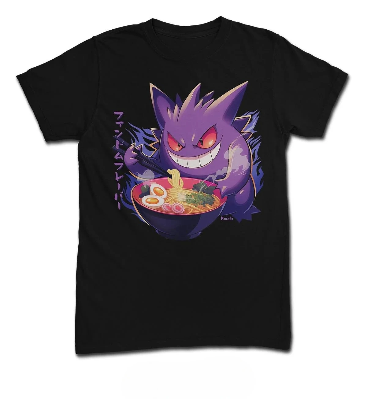 Kawaii Pokemon Cartoon Print T-shirt - Slika 3