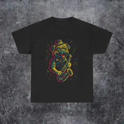 Pug Jazz Art T-Shirt