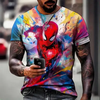 Spider Man Venom T-shirt - Casual Summer Fashion