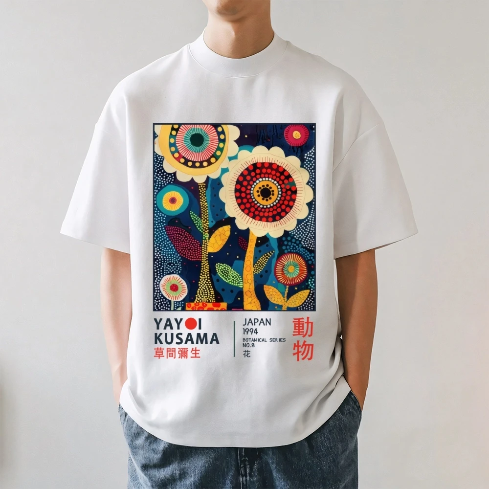 "Letnja cvetna majica Yayoi Kusama"