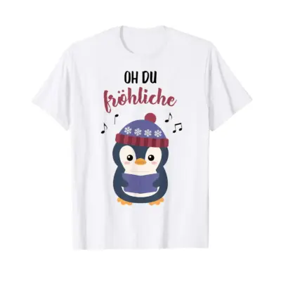 Penguin Winter Choir T-Shirt