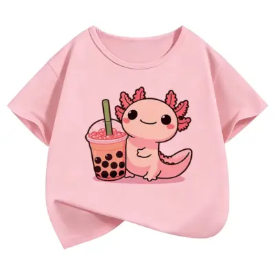 Letnje T-shirt majice za decu sa životinjskim grafikama.