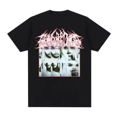 Gothic Grunge Tee Streetwear 100% Cotton