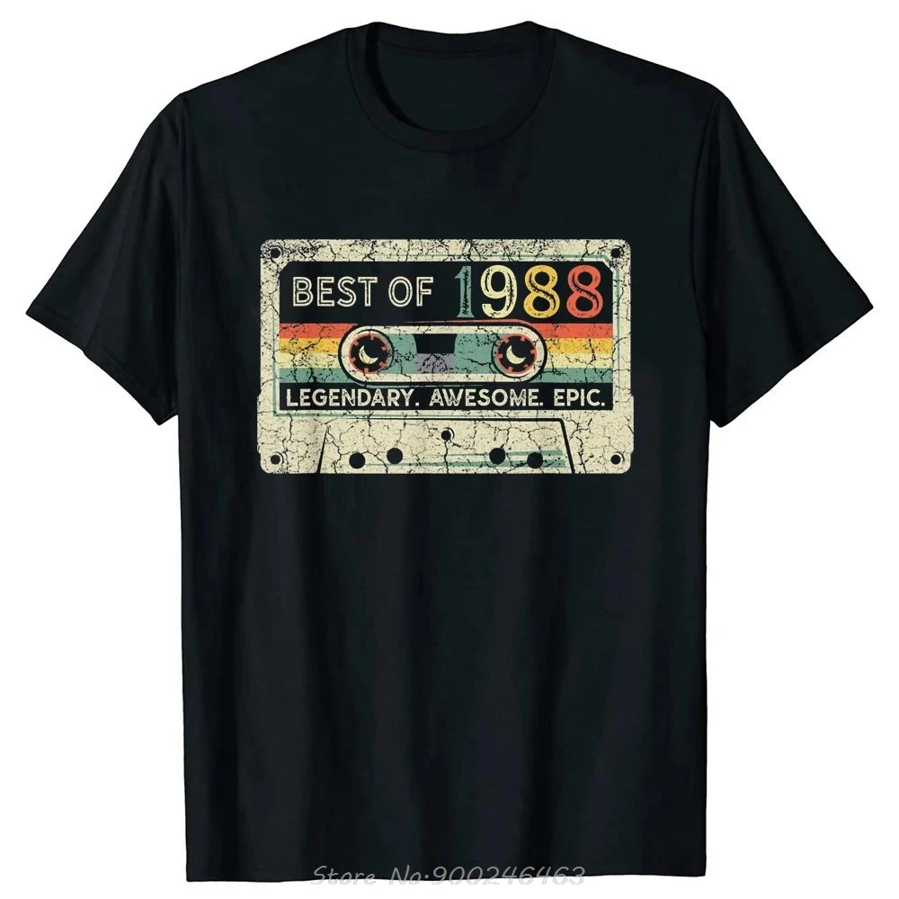 Born 1983 T-shirt Men Summer Tops