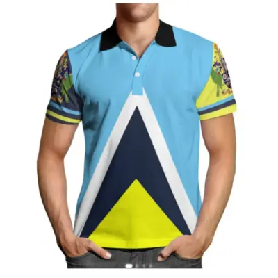 "Polo majica Saint Lucia Link T-shirts"