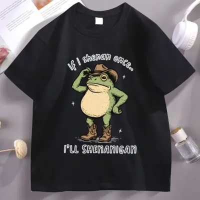 Cowboy Frog Shenanigan T-Shirt