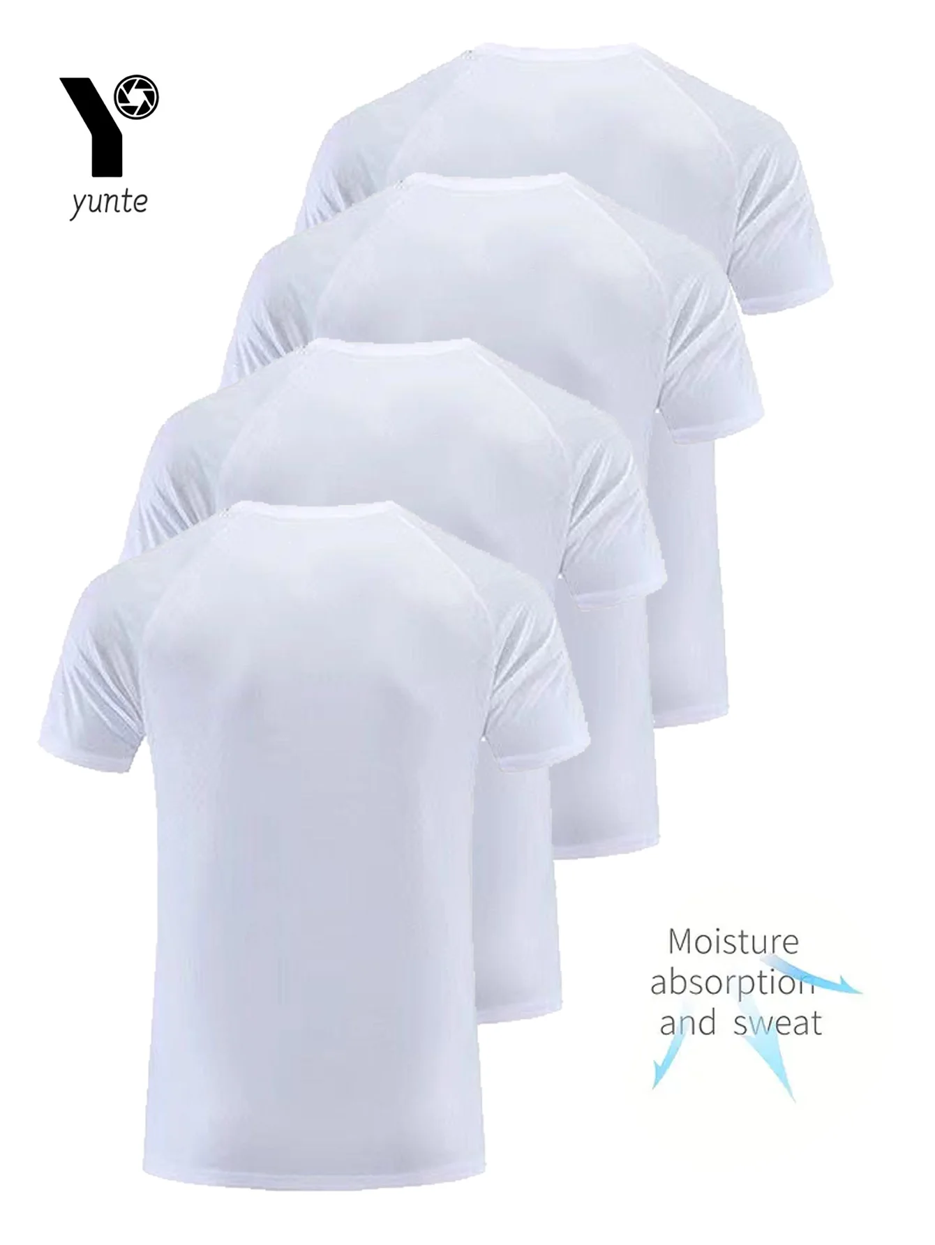 "Muška majica 4-pack za fitnes i trčanje" - Slika 2