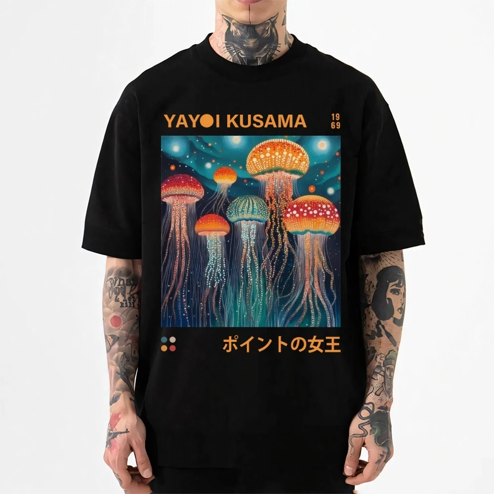 "Letnja cvetna majica Yayoi Kusama" - Slika 2