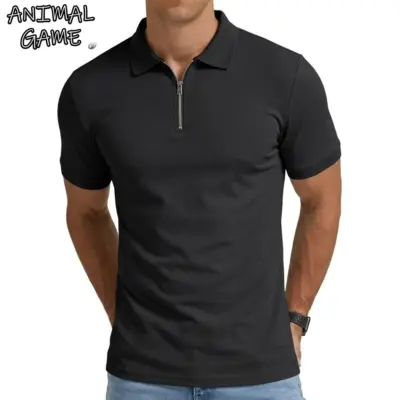 Mens Short Sleeve Football Jersey Polo