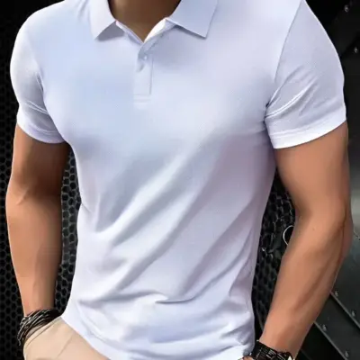 Ultra light polo majica za muškarce, pogodna za fitnes i trčanje