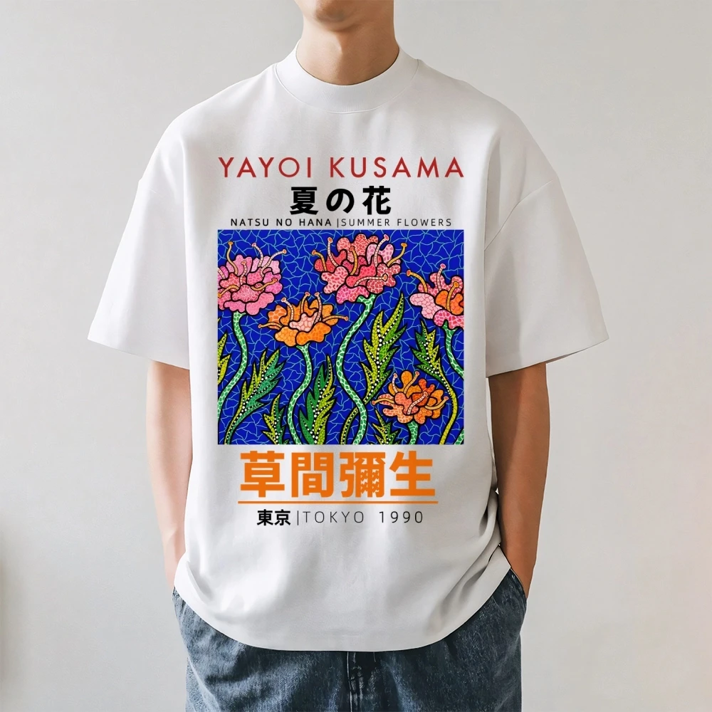 "Letnja cvetna majica Yayoi Kusama" - Slika 3
