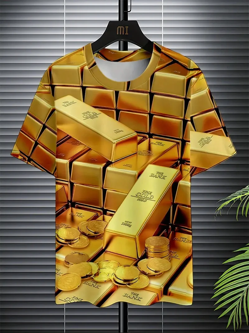Smiješna 3D štampa majica za muškarce. - Slika 6