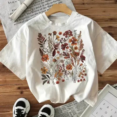 "Ženska majica sa floralnim printom"
